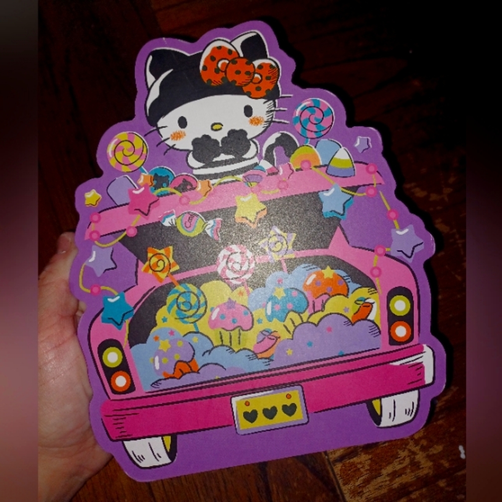 Hello kitty x Halloween wall block BNWOT VHTF RARE